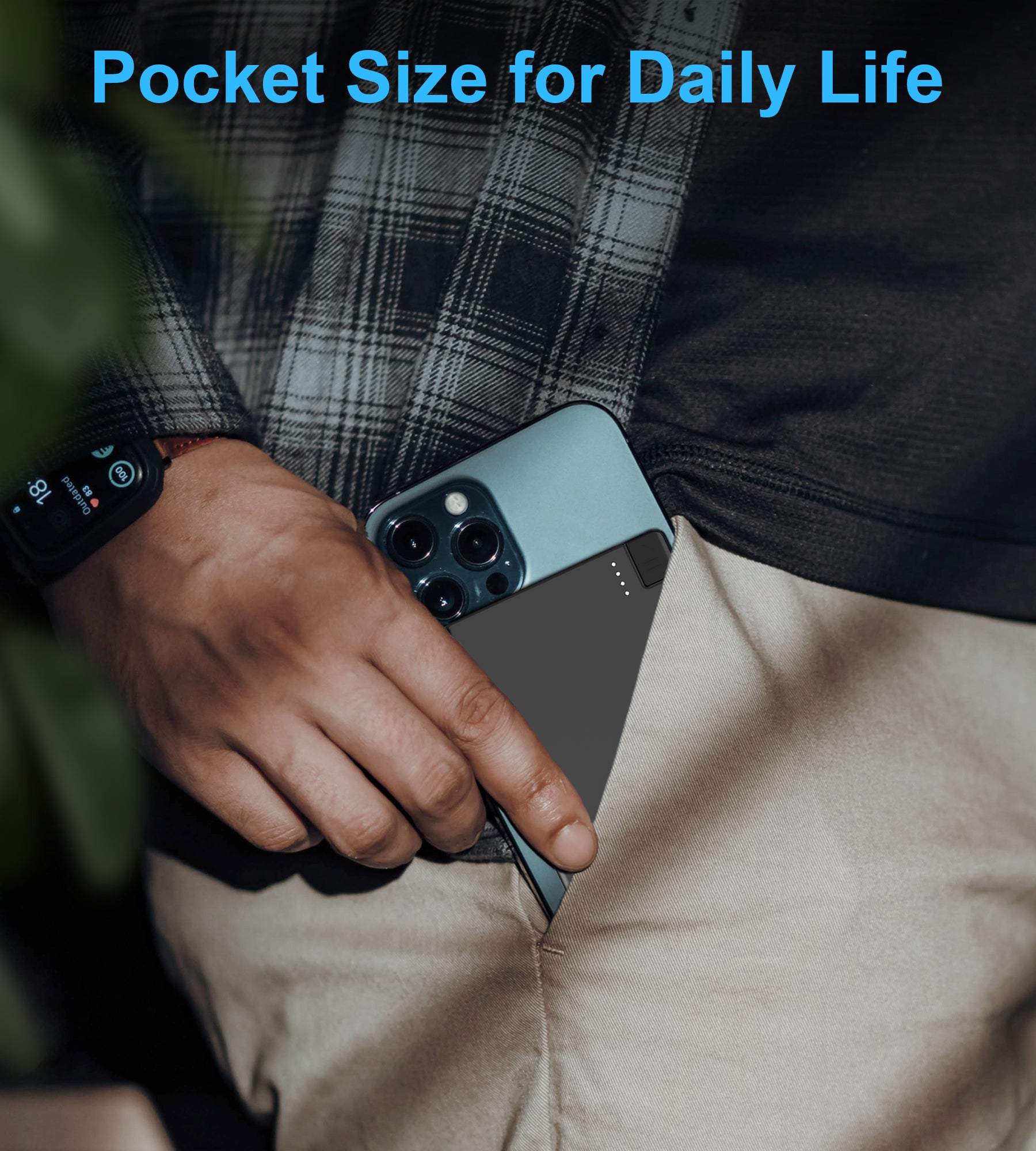 Auskang® Slim Portable Charger Lightning (2.5K)