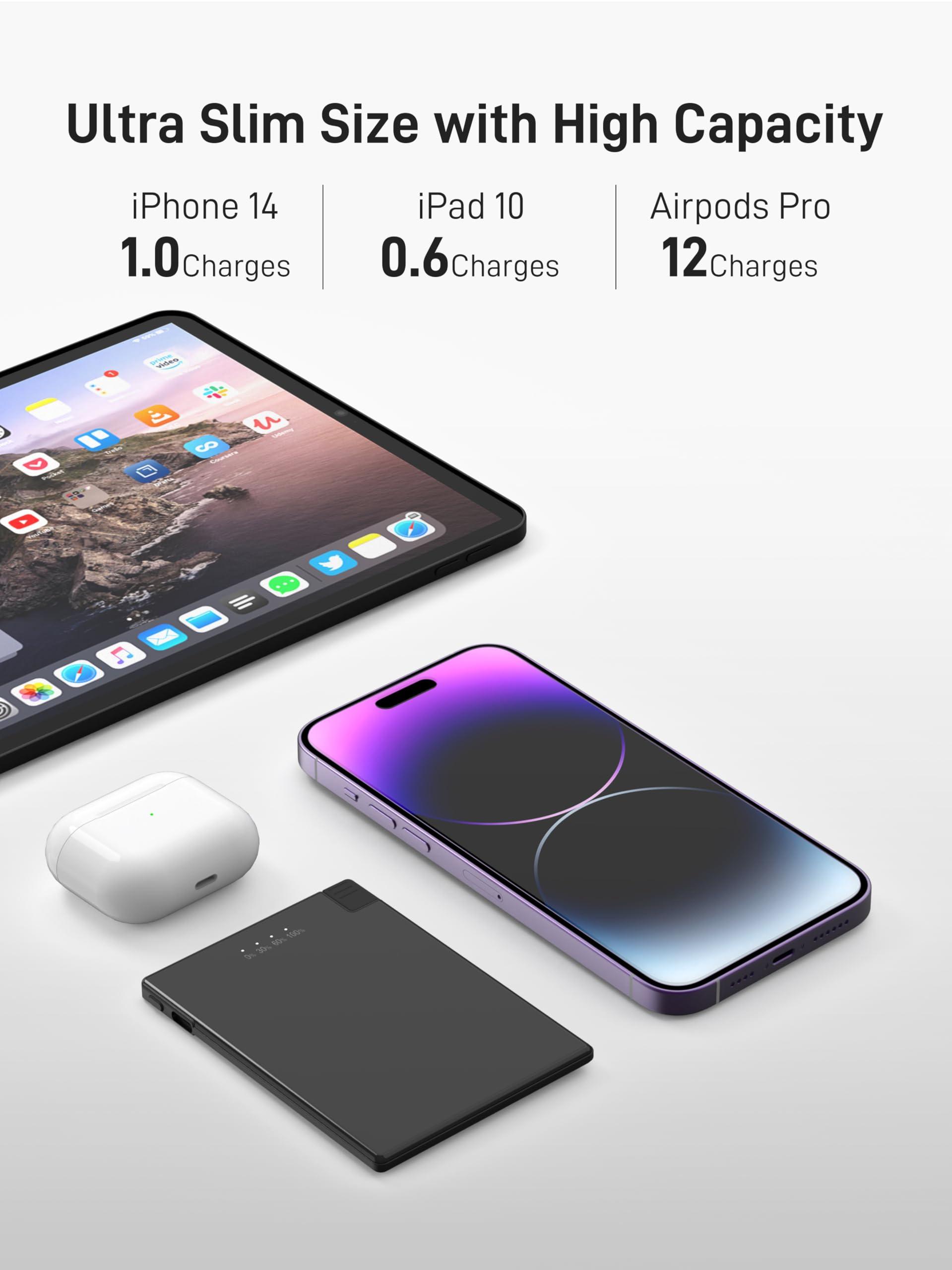 Auskang® Slim Portable Charger Lightning (3.5K)
