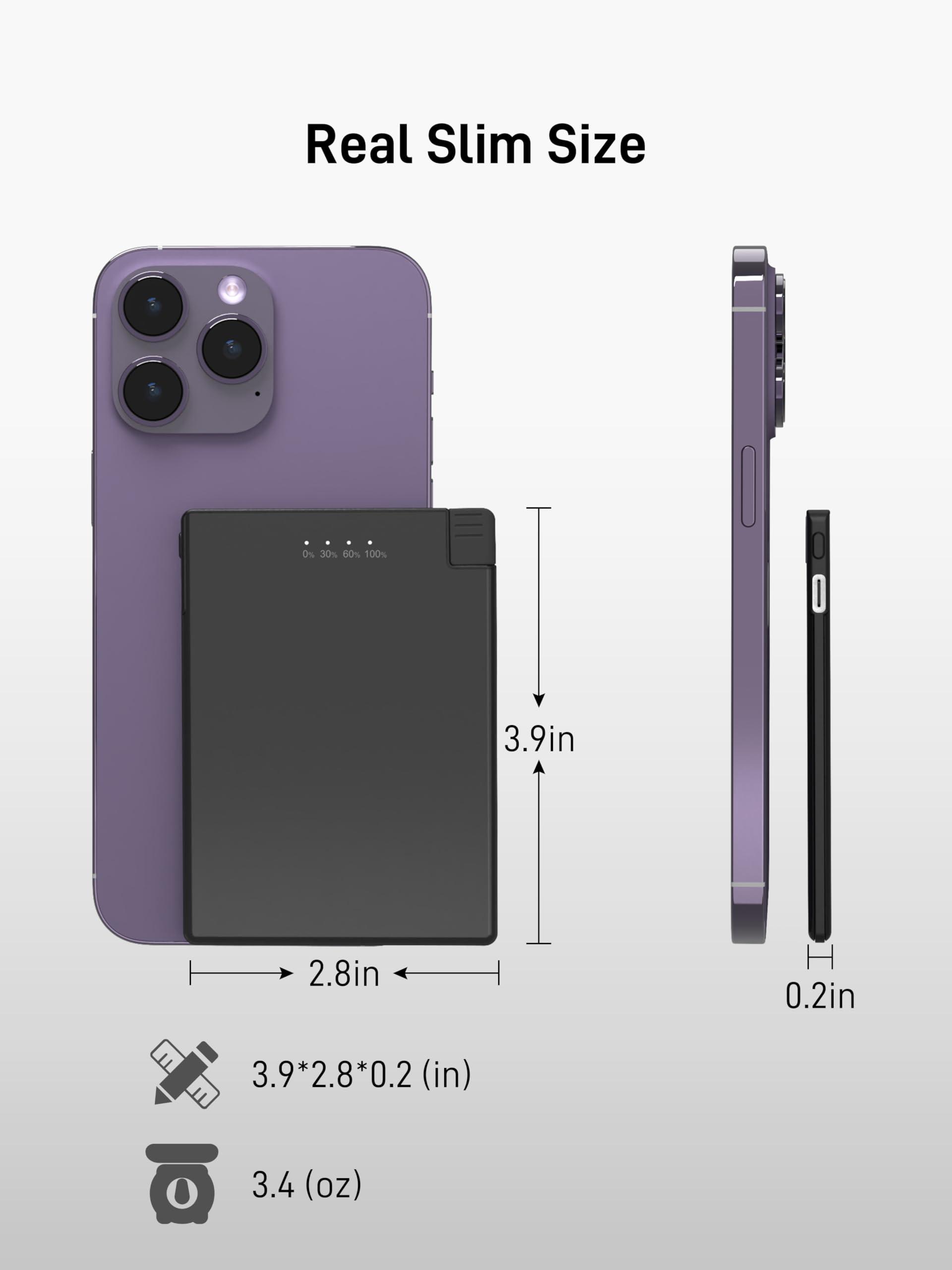 Auskang® Slim Portable Charger Lightning (3.5K)
