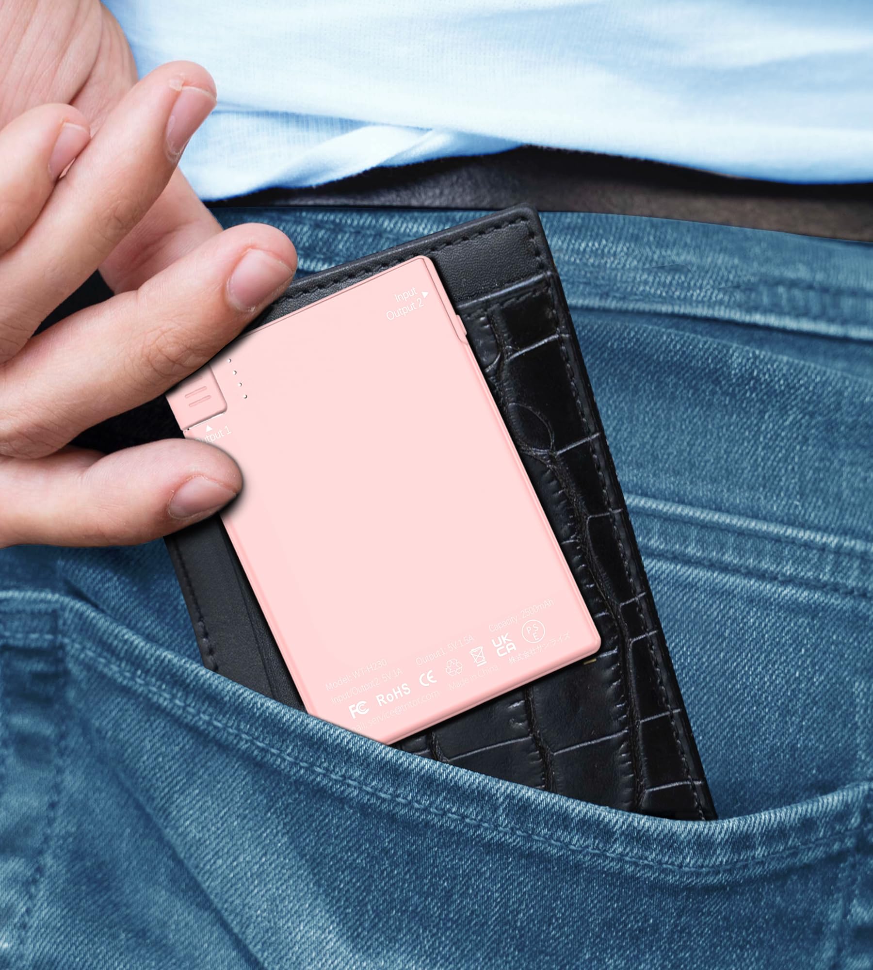 Auskang® Slim Portable Charger USB-C (2500mAh)