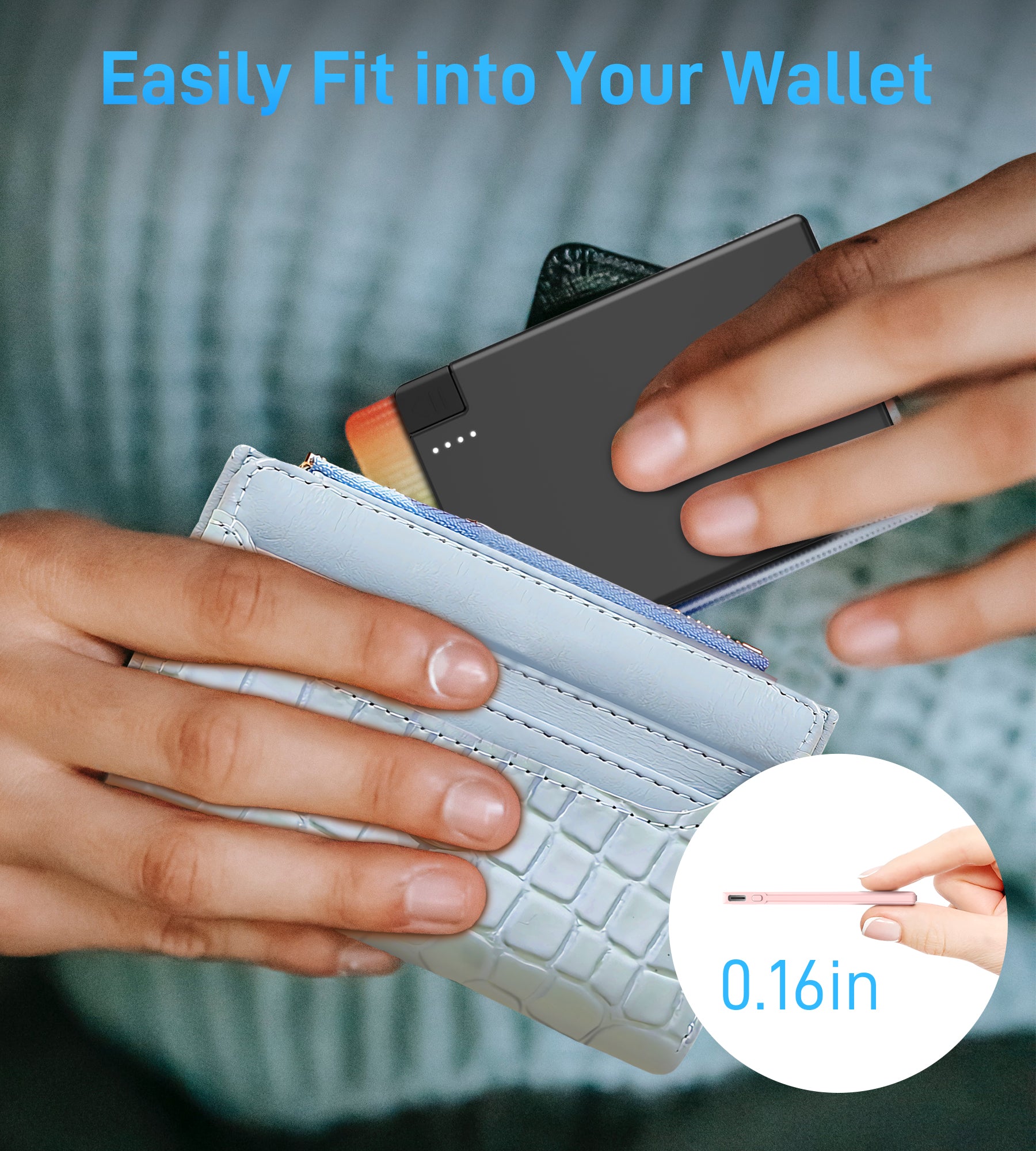 Auskang® Slim Portable Charger Lightning (2.5K)
