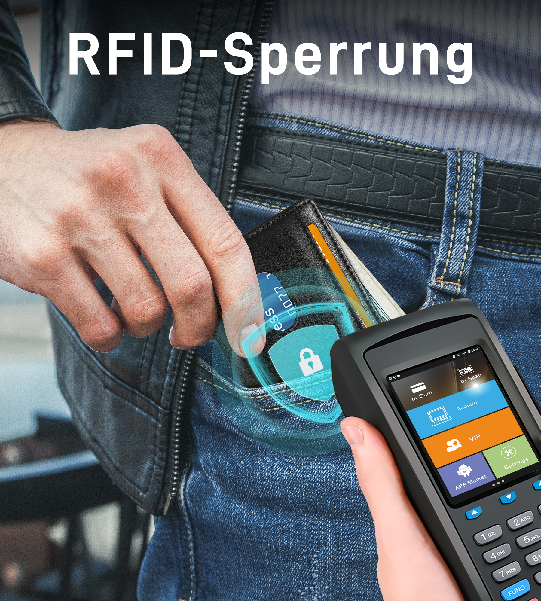 Findwallet™Card Holder mit Smart Tracker (Schwarz)