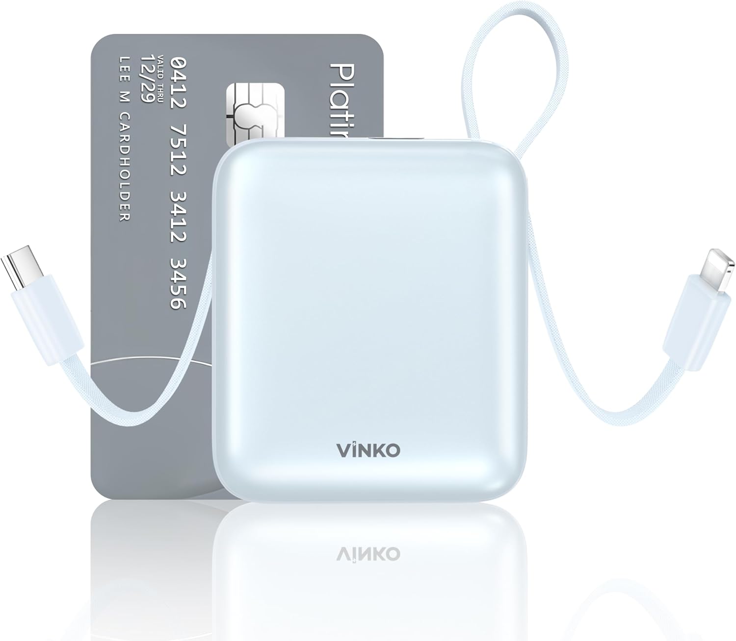 VINKO® Kleine Taschen-Powerbank (10K) 