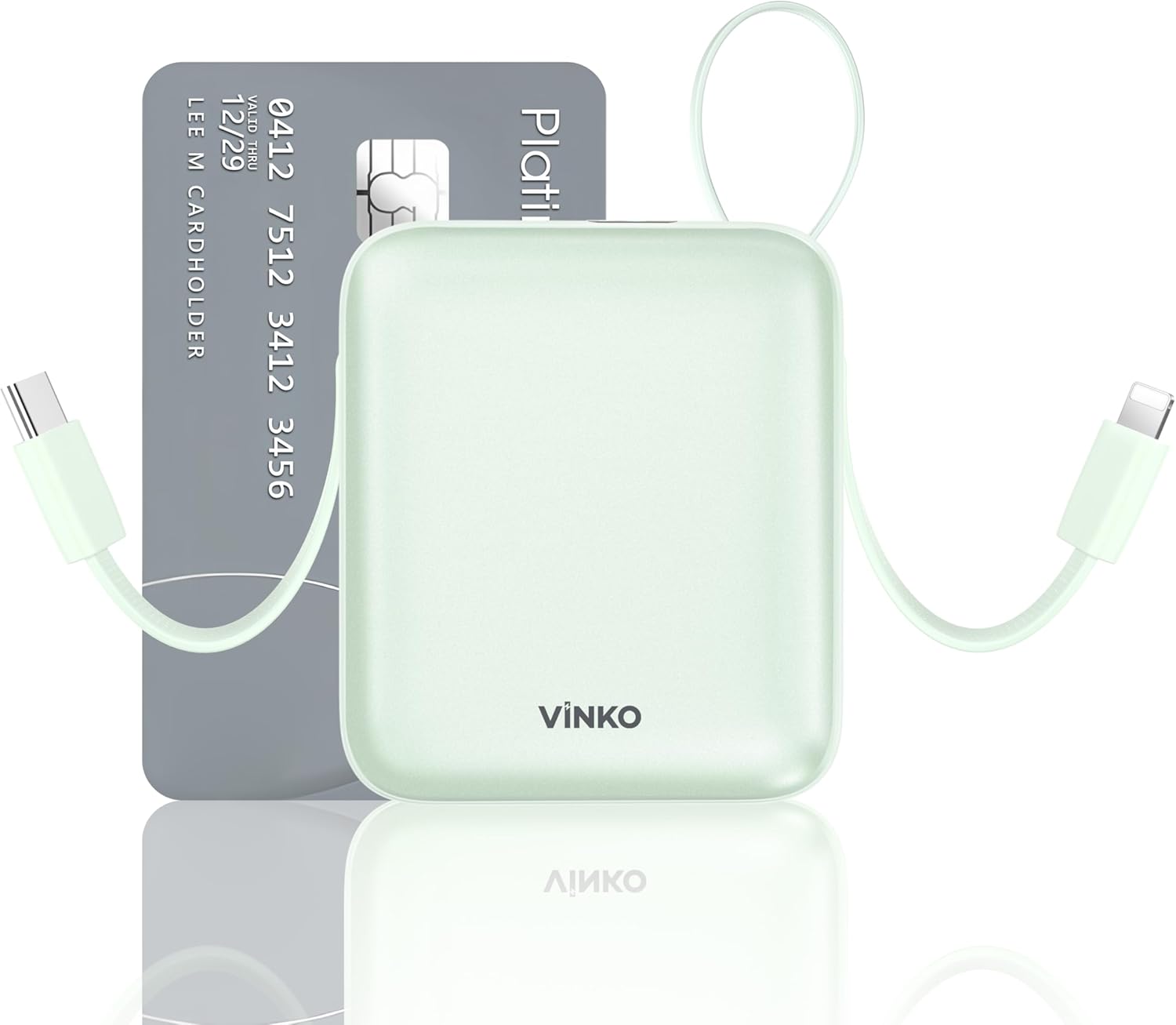 VINKO® Kleine Taschen-Powerbank (10K) 