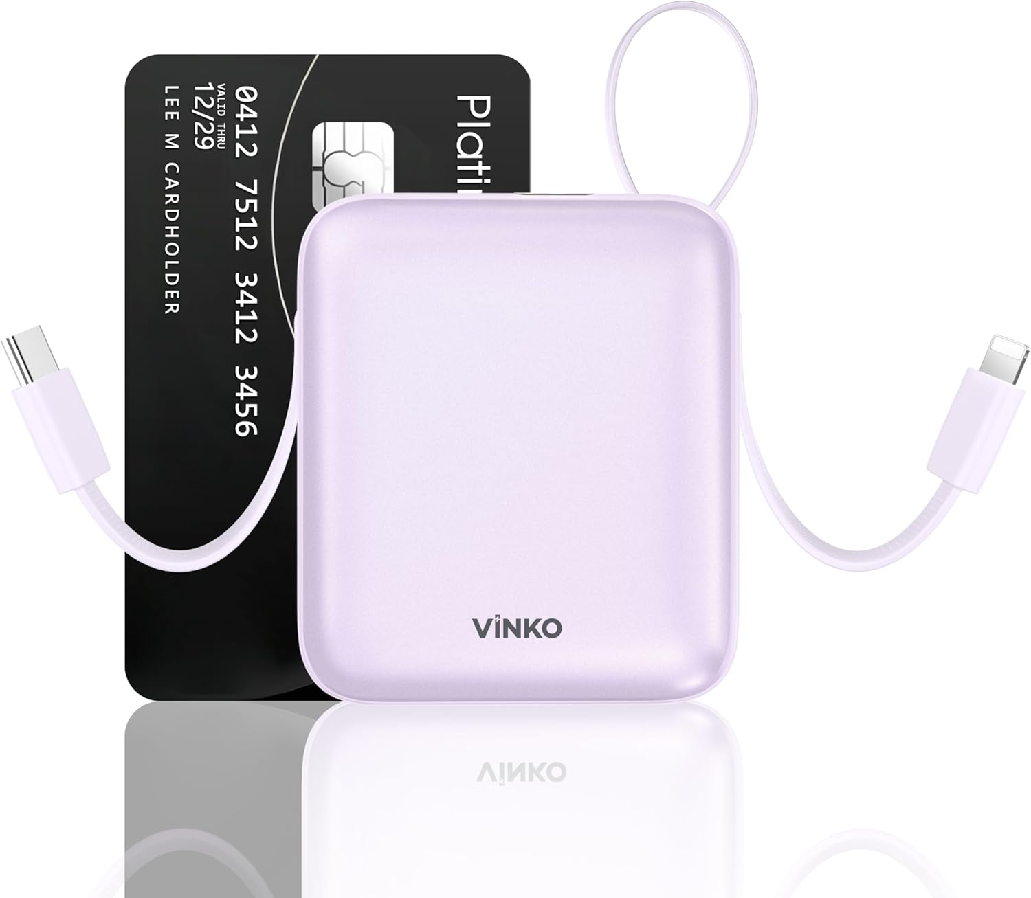 VINKO® Kleine Taschen-Powerbank (10K) 